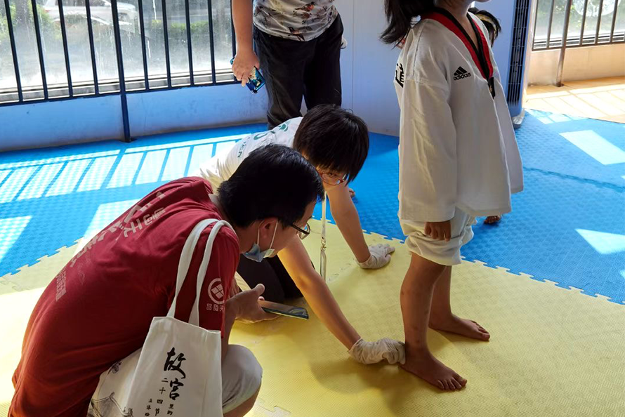 德国科德曼走进青岛王健跆拳道馆，公益步态筛查活动圆满举办